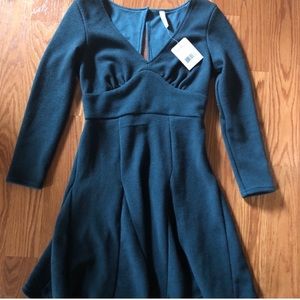 Dark Teal Free People Dress